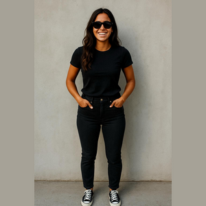 Jessica Simpson High Rise Ankle Jeans 8 Deep Grey Skinny leg